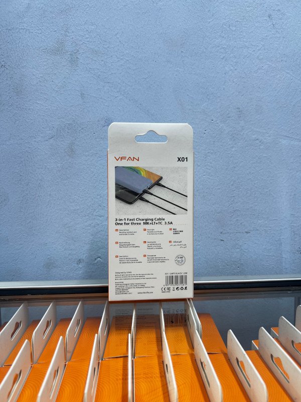 vfan 3 in 1 fast charge